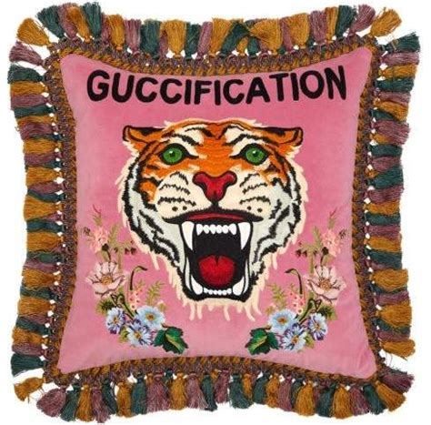 guccification pillow